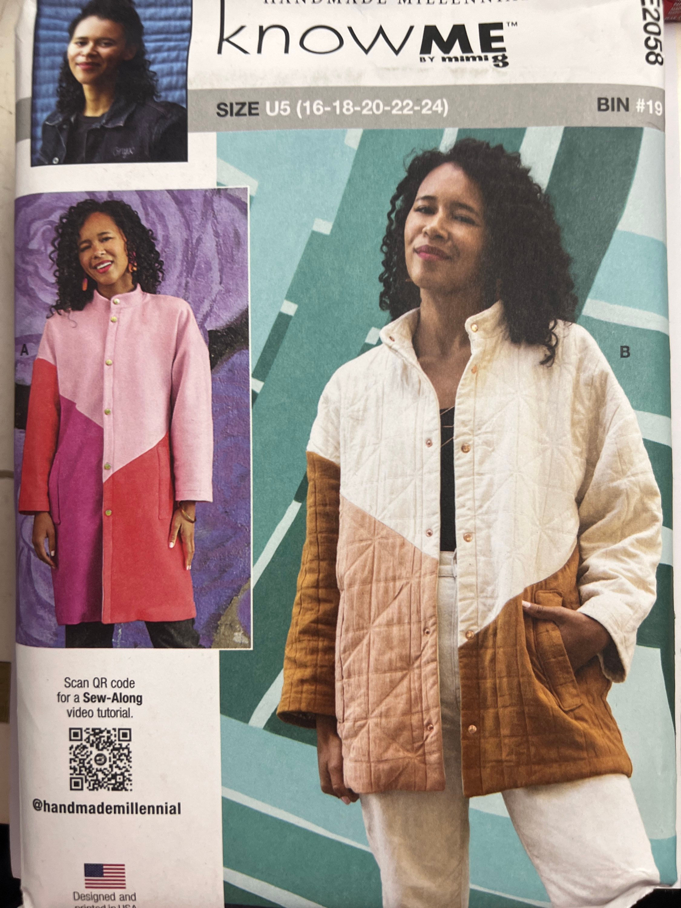 ME2058 MISSES' COAT