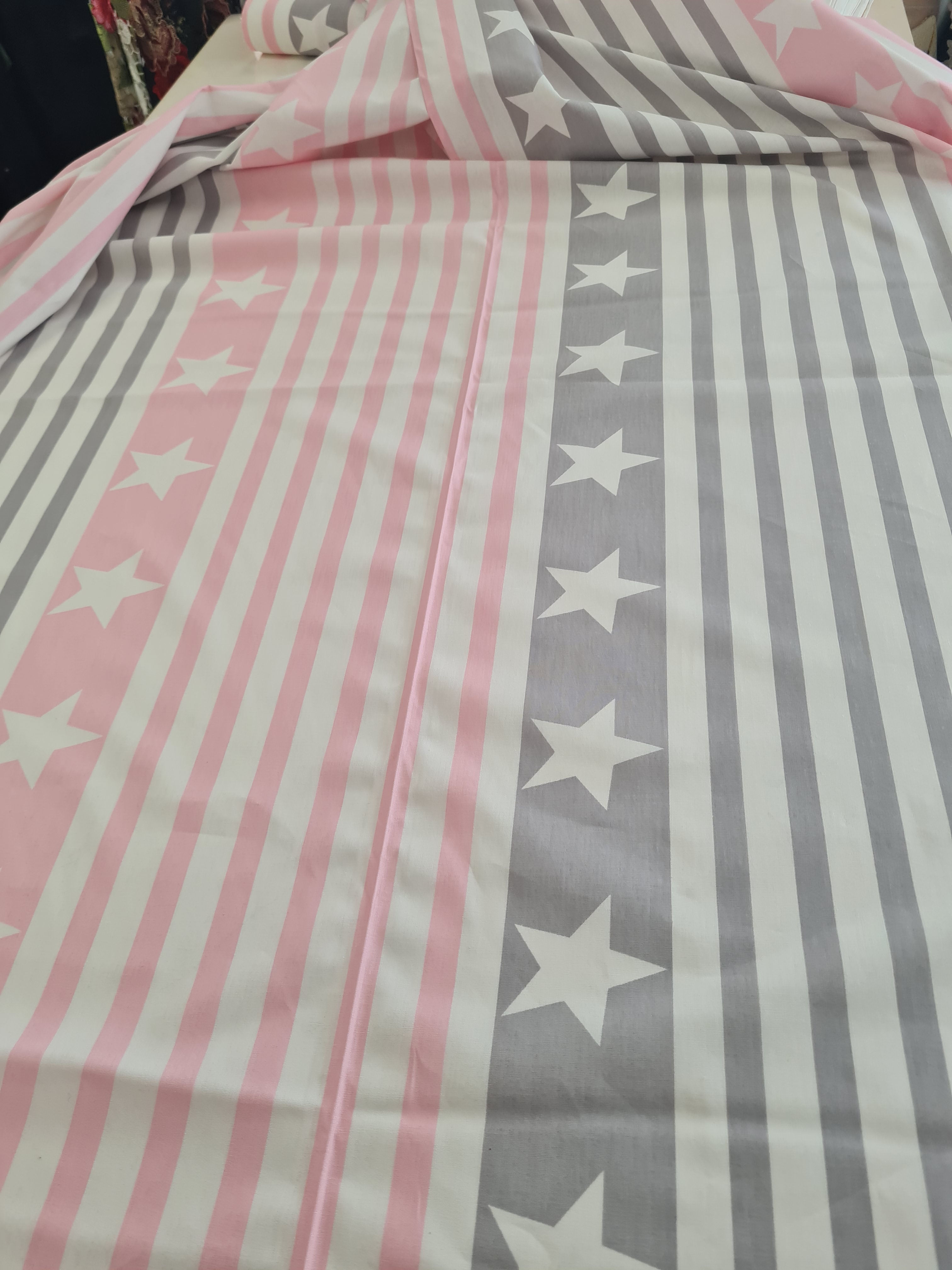 Stars & Stripes Cotton Sheeting 240cm wide