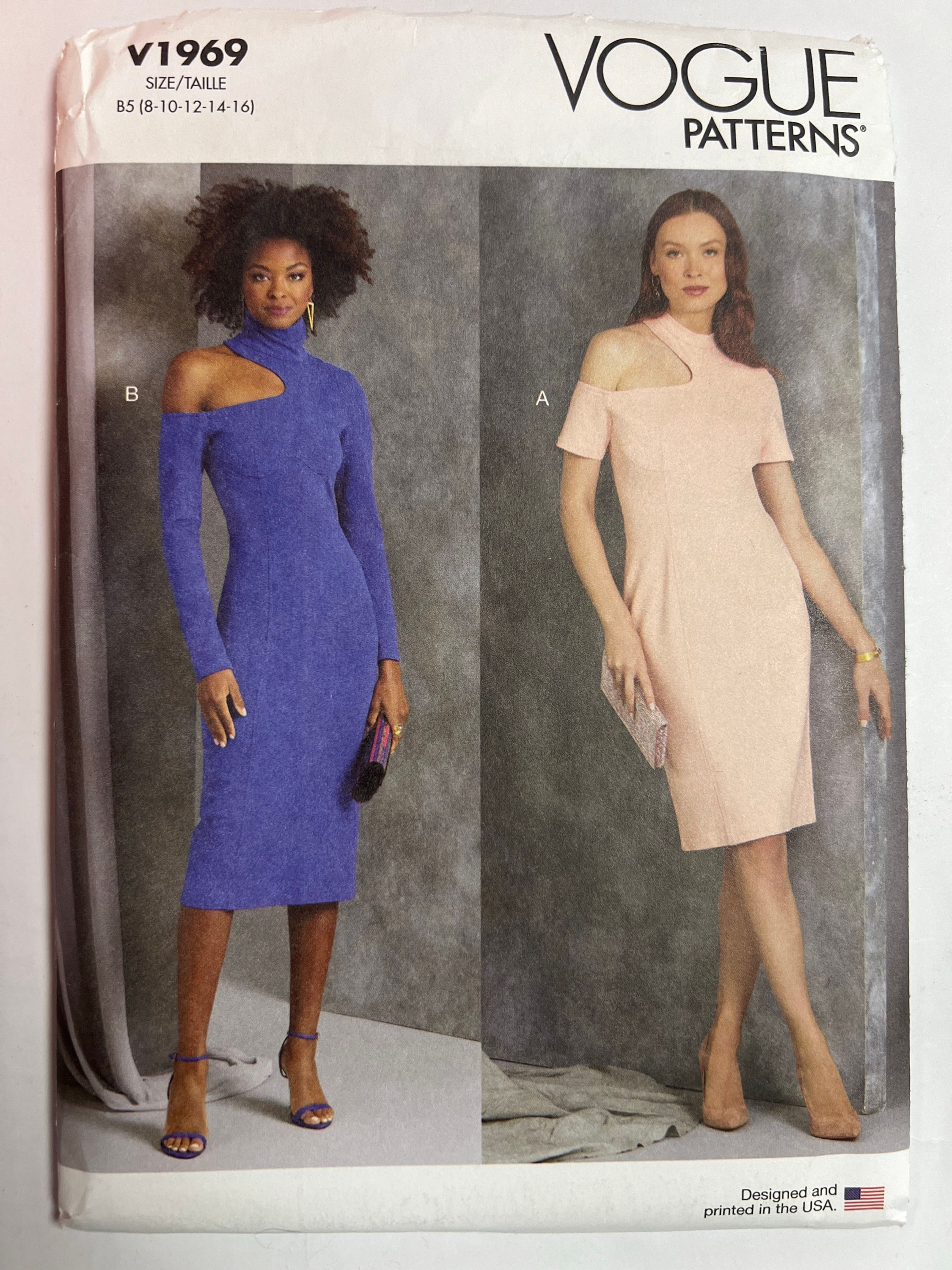 Vogue Patterns V1969 Misses' Knit Dresses