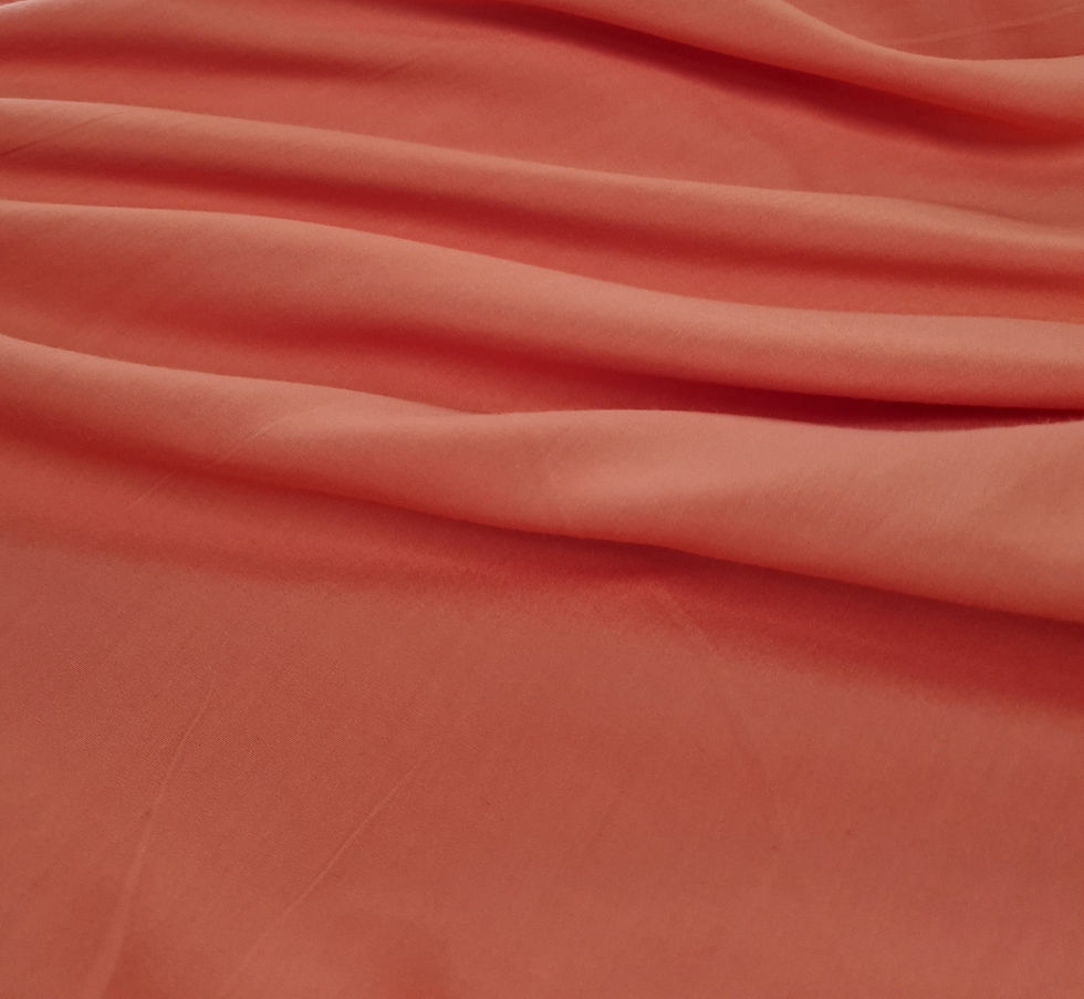 Spun Rayon Peach