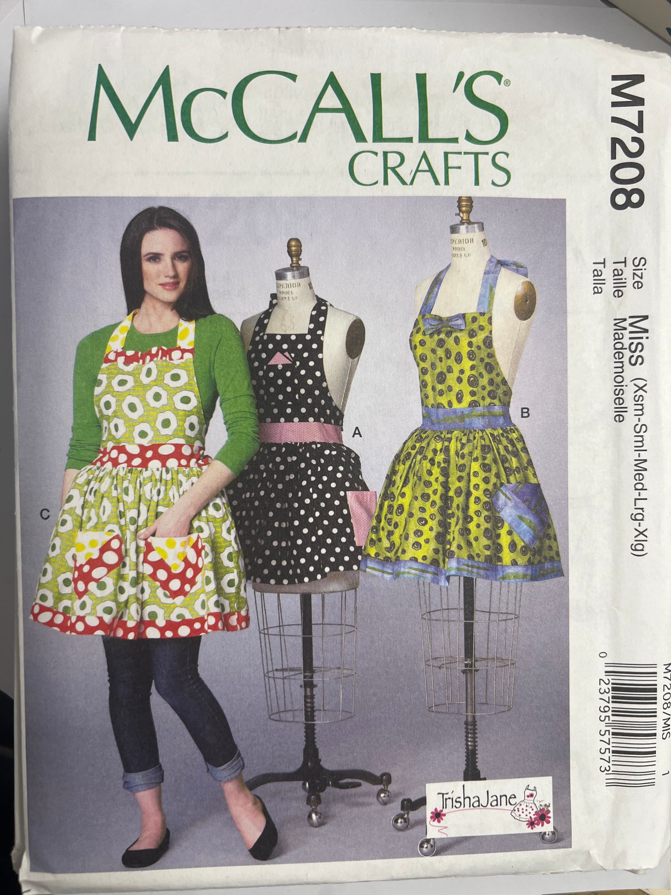 McCALL'S M7208 Misses'  Aprons
