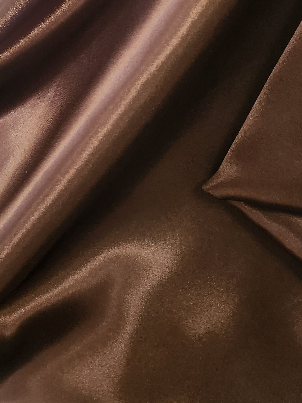 Slinky Satin Chocolate