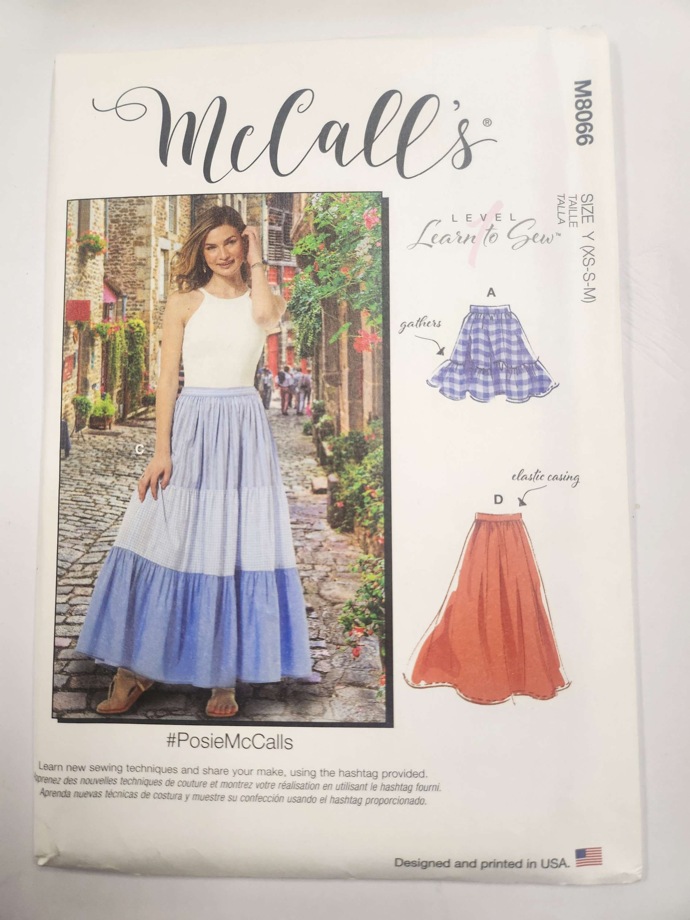 McCall's M8066 Misses'  Skirts