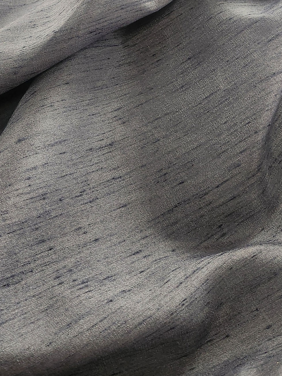 Thumbnail: Timeless Shantung Steel Grey