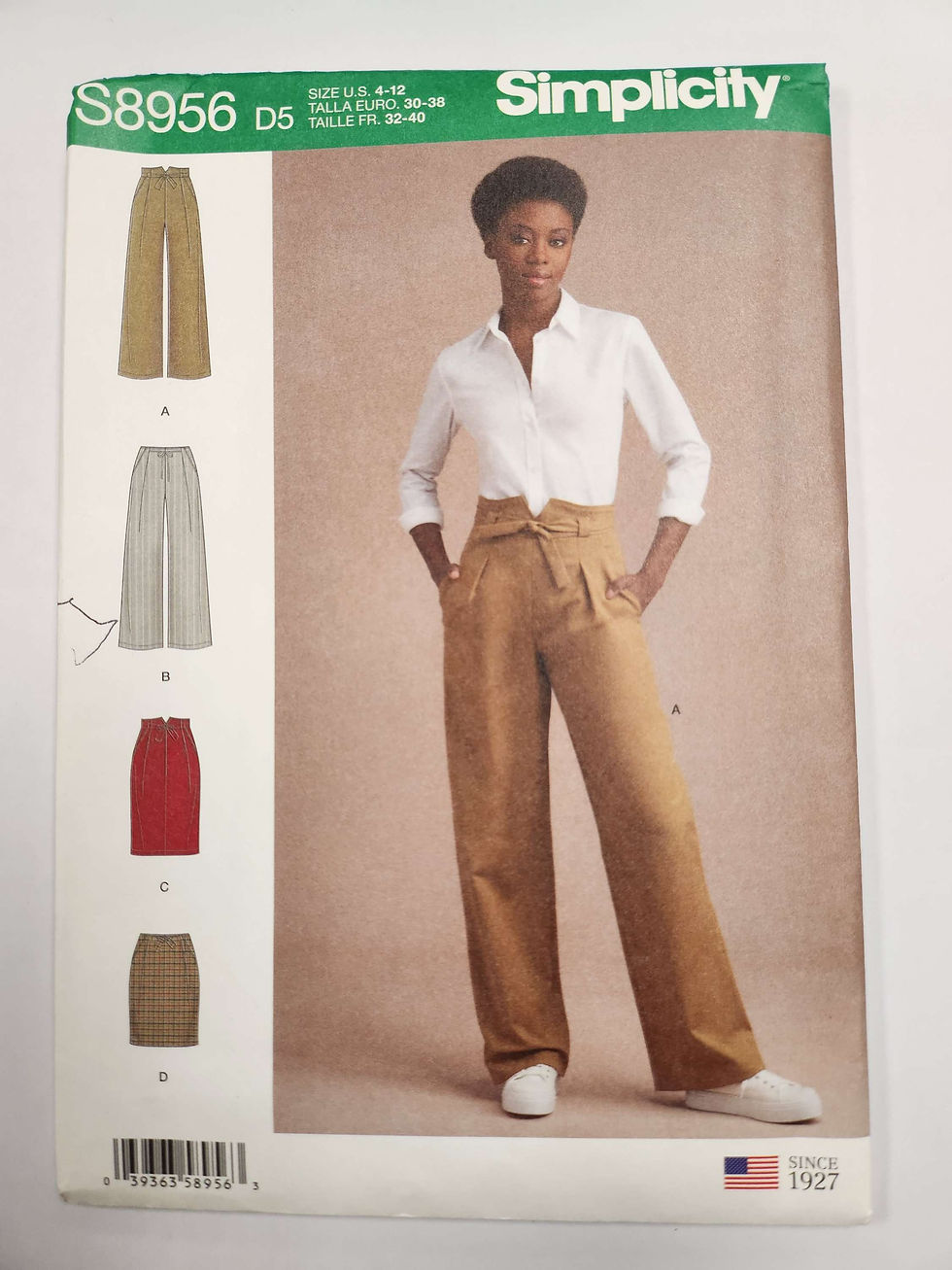 Thumbnail: SIMPLICITY S8956 Misses' Pants & Shirt