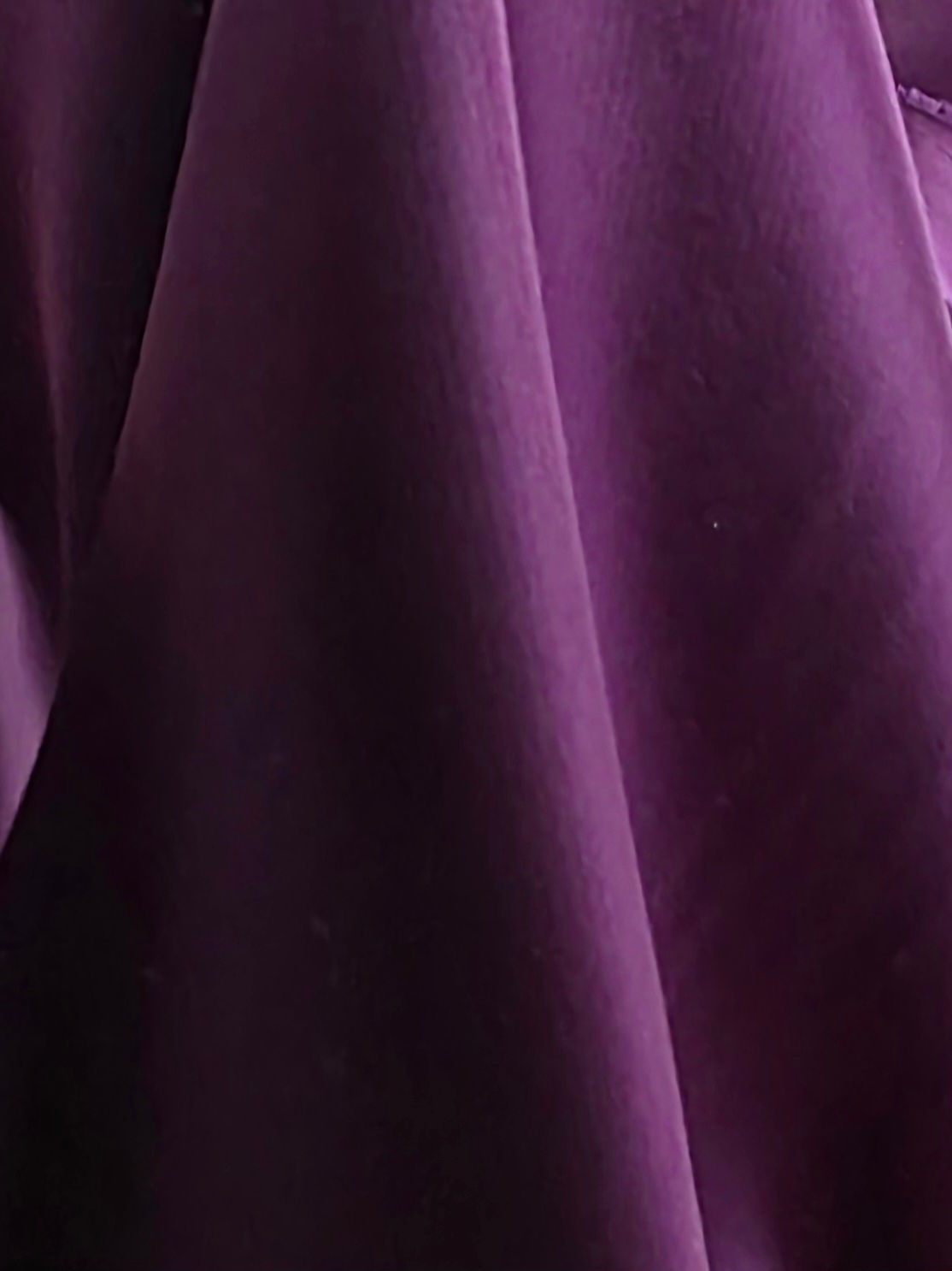 Slinky Satin Aubergine