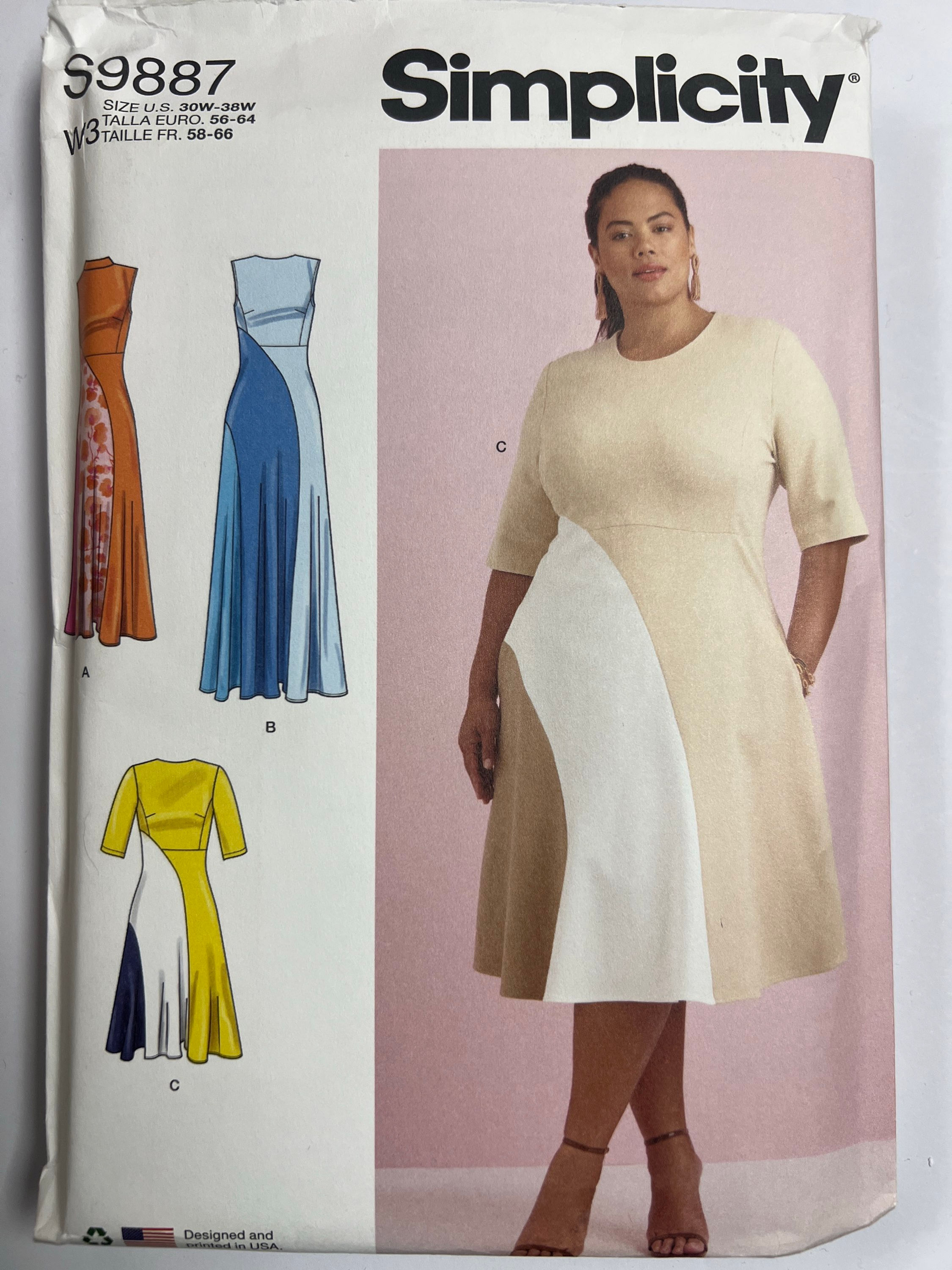 SIMPLICITY S9887 Misses' Dresses