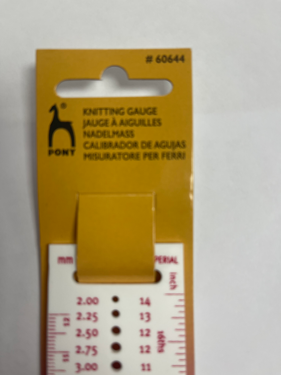 Thumbnail: Knitting Gauge
