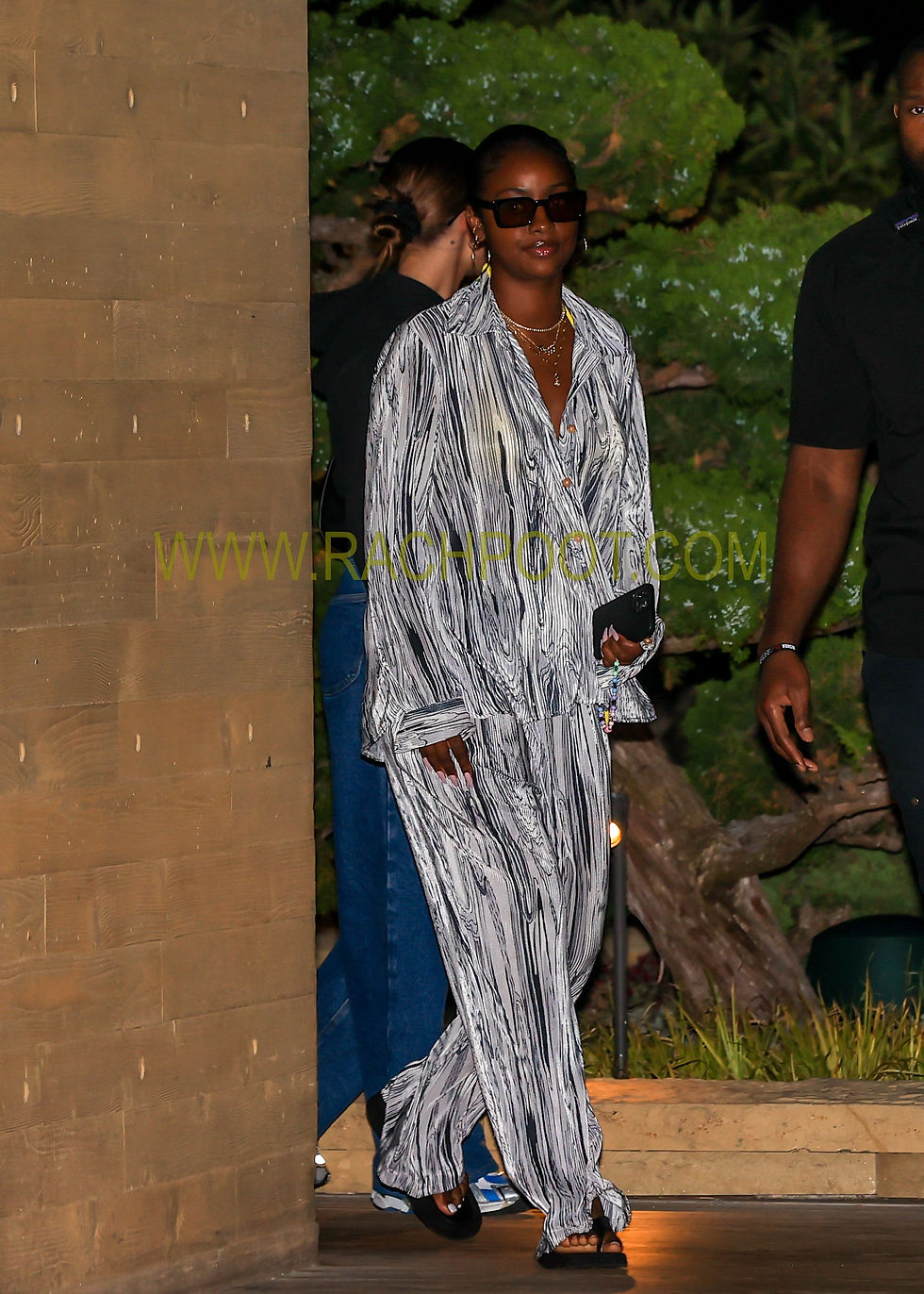 Thumbnail: Hailey Bieber and Justine Skye seen leaving Nobu Malibu together