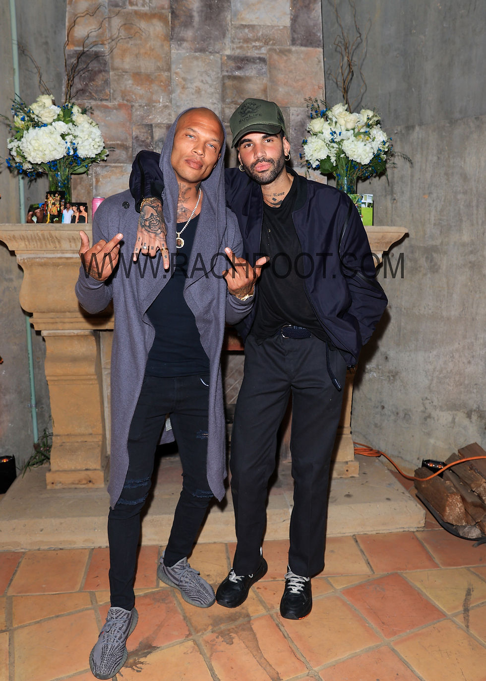 Jeremy Meeks and Miles Richie celebrate MannyUK's Birthday