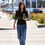 Thumbnail: A make up free Courteney Cox cuts a casual figure in jeans and sandals
