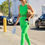 Thumbnail: Cara Santana looks stunning in a green outfit leaving a pilates class