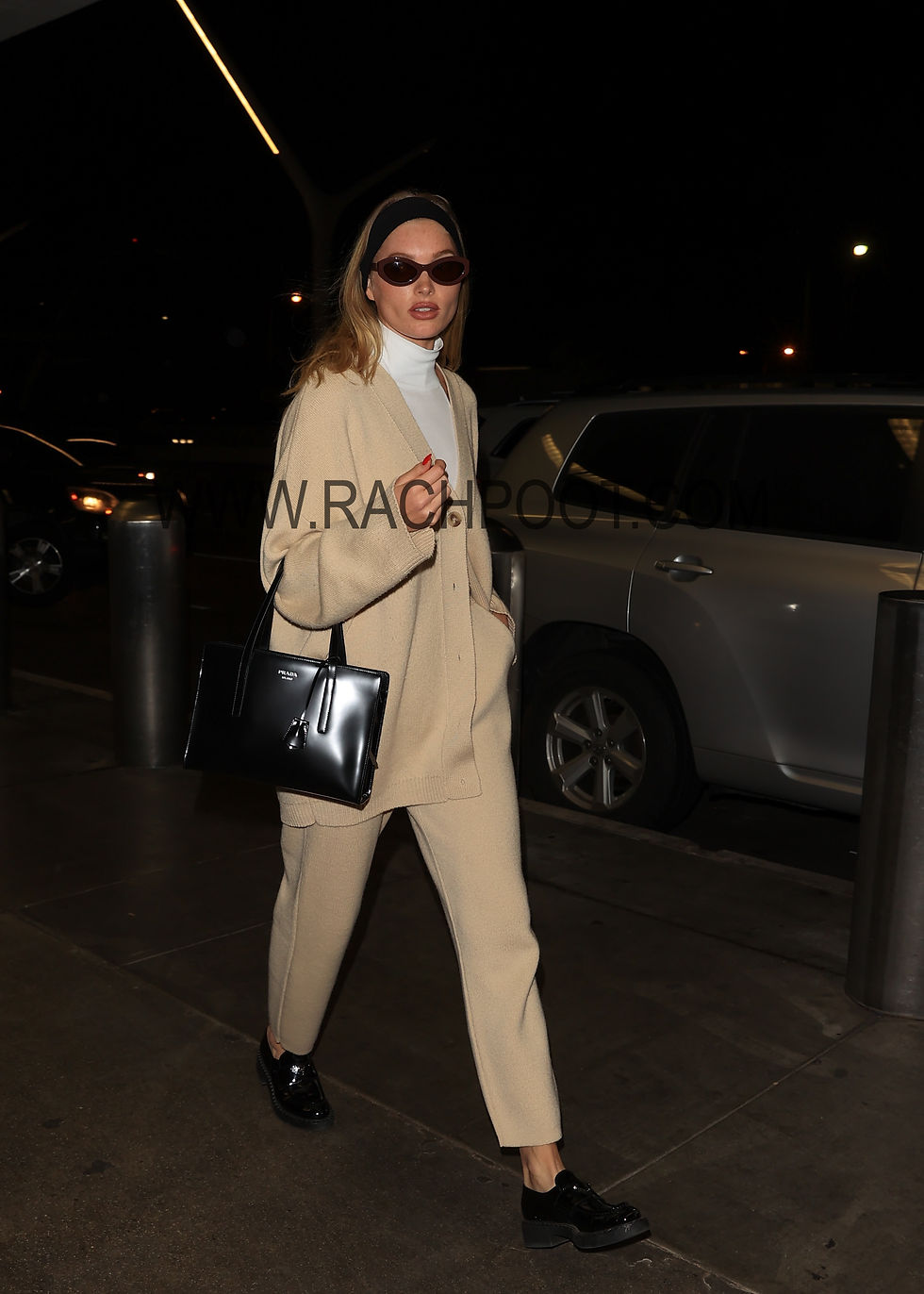Thumbnail: Elsa Hosk looks stunning in Prada at LAX Airport