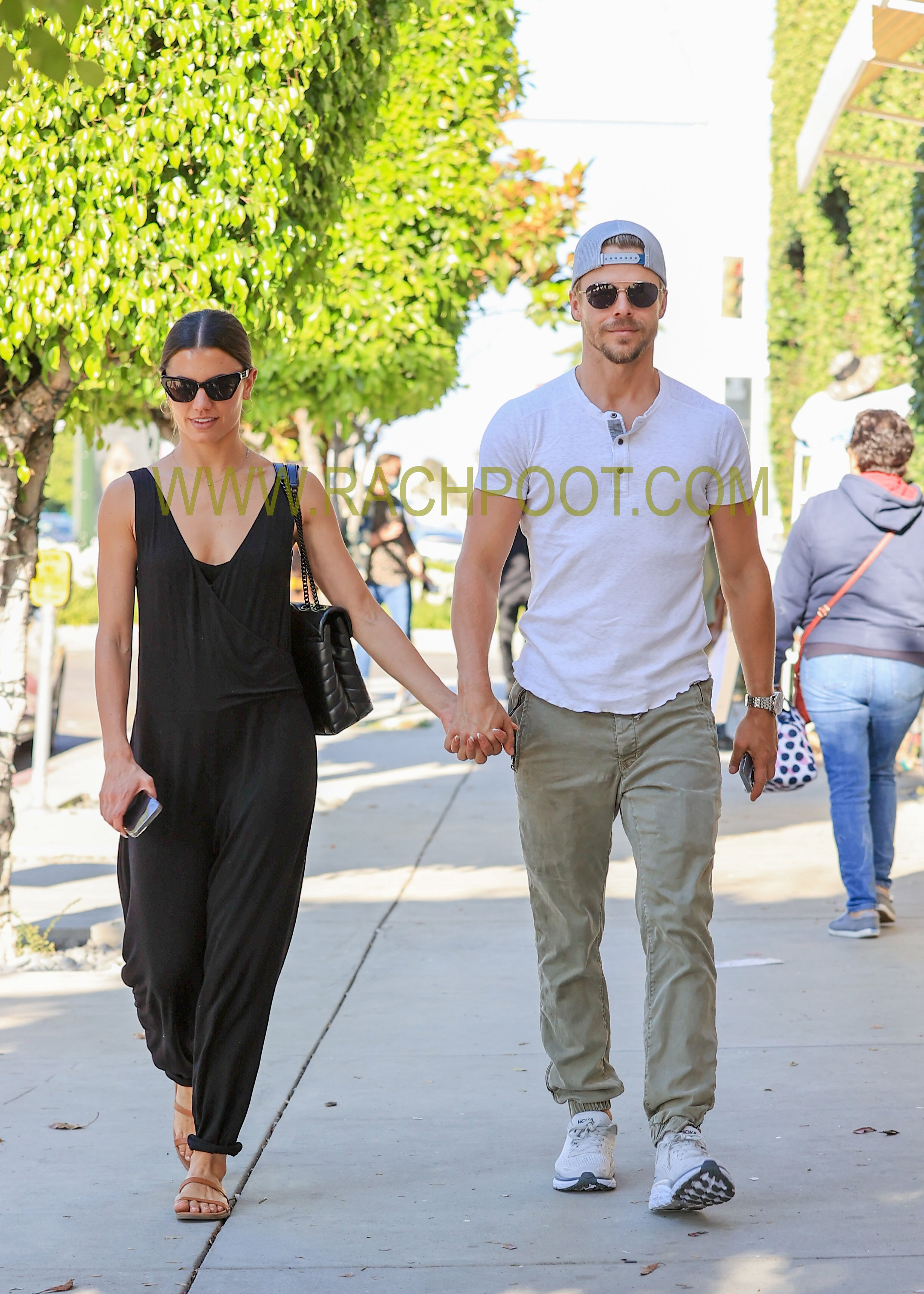 FIRST PIX Derek Hough and Hayley Erbert seen for the first time since engagement