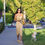 Thumbnail: Sara Sampaio looks stunning in a yellow dress while out walking her dog