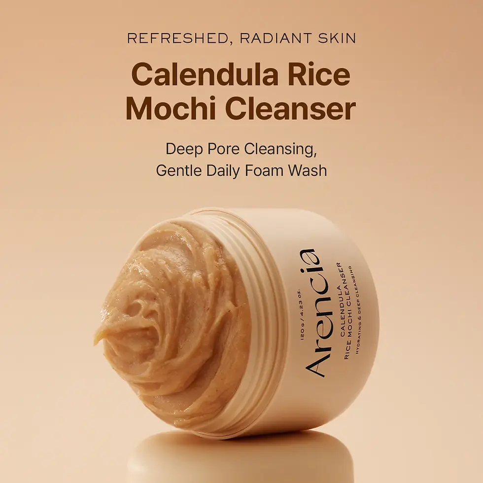Calendula Rice Mochi Cleanser - Arencia