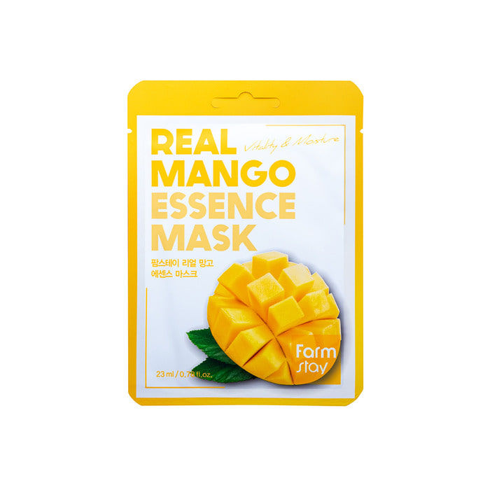 Real Mango Essence Mask – Farmstay (Maschera viso al mango)