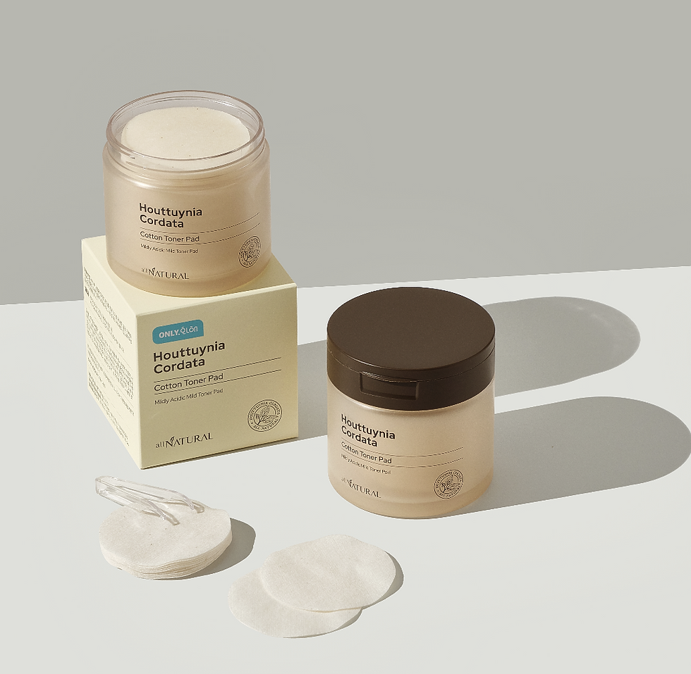 Miniature : Houttuynia Cordata Cotton Toner Pad - All Natural