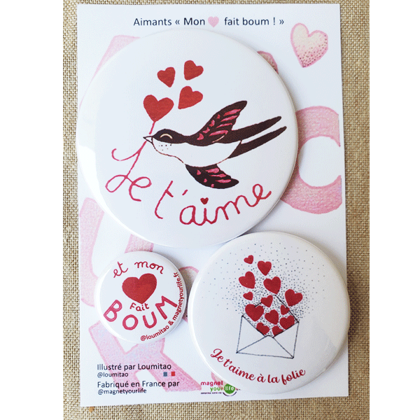 Miniature : Coffret 2 "Mon coeur fait Boum"