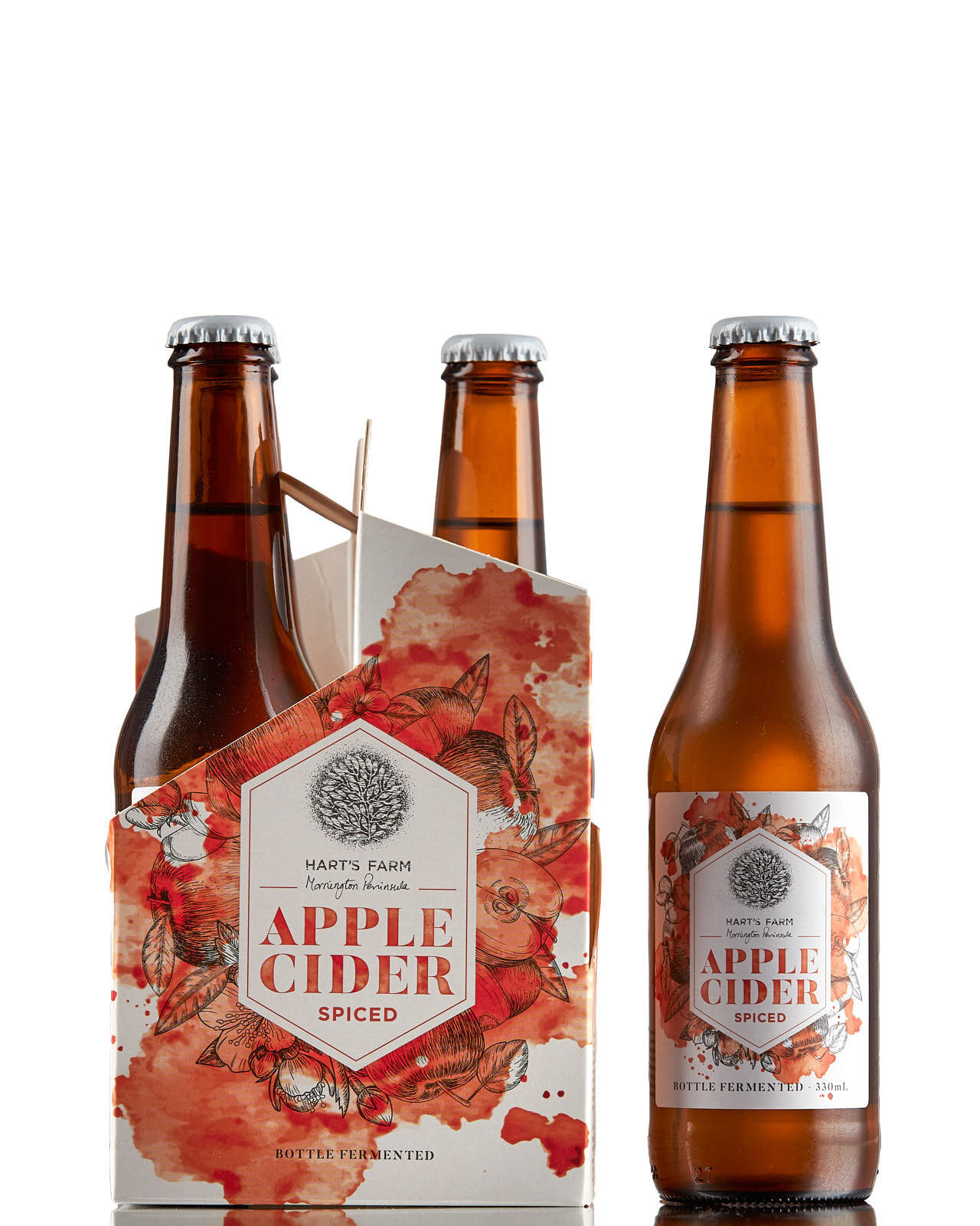 Hart's Farm Spiced Cider (case of 24)