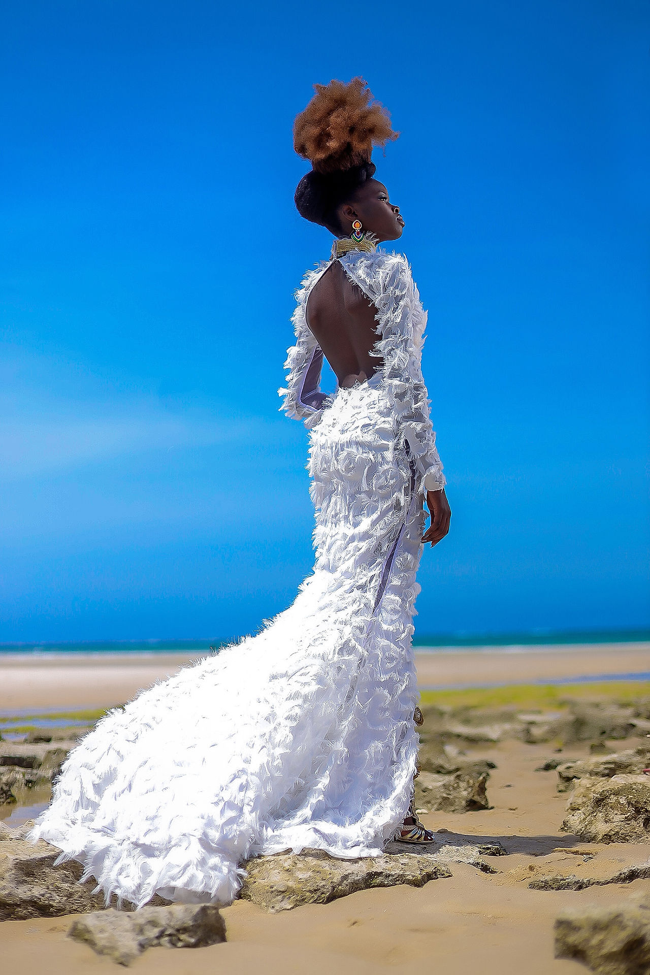 Model: Yvonne Okello | Stylist: Letoya Johnstone | Liz Ogumbo Fashion