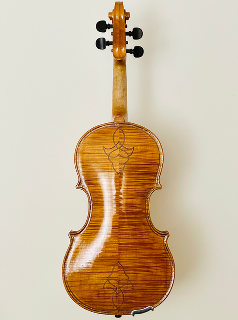 Violin back