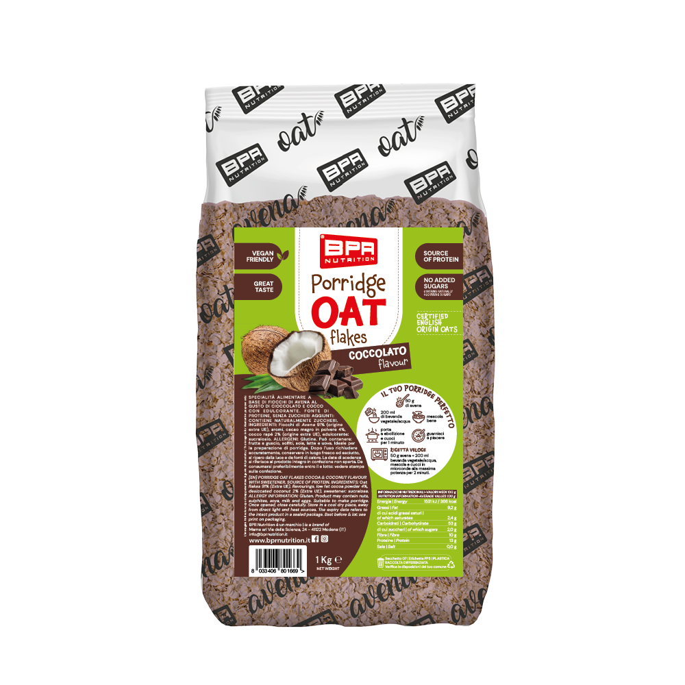 BPR NUTRITION - PORRIDGE OAT FLAKES Coccolato
