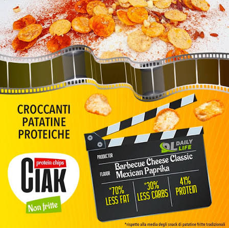 Miniatura: DAILY LIFE - CIAK PROTEIN CHIPS