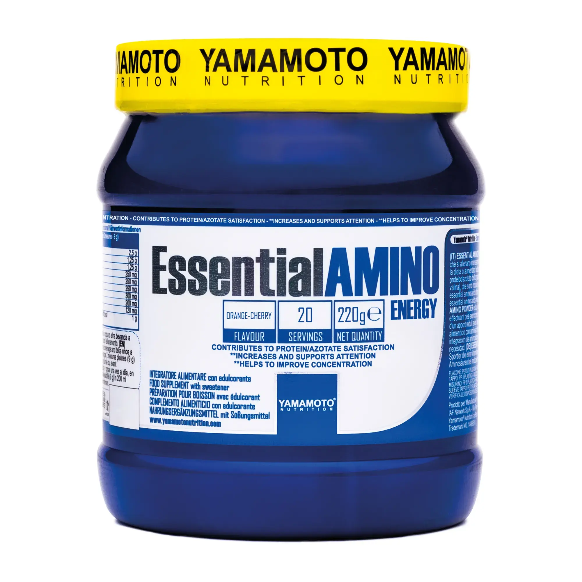 YAMAMOTO - ESSENTIAL AMICO - 220G ORANGE-CHERRY