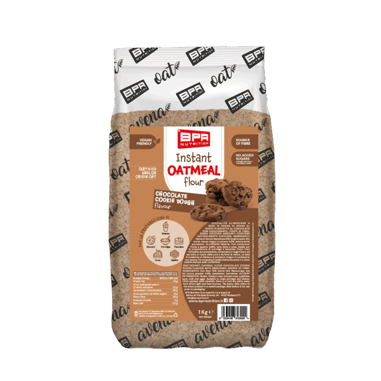BPR NUTRITION - Instant Oatmeal Flour Chocolate Cookie Dough 1 kg