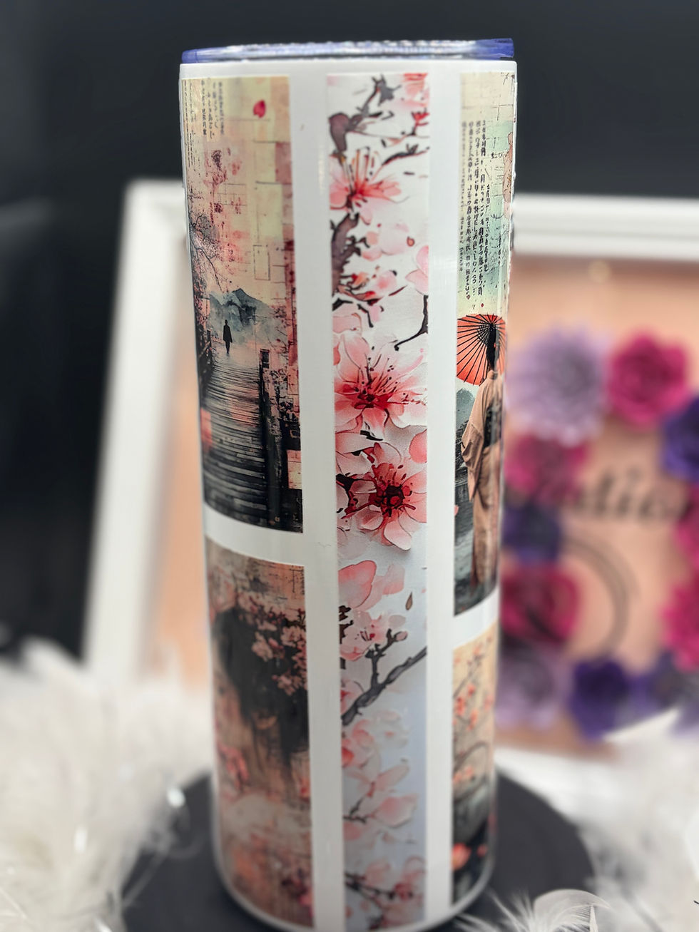 Miniature : Tumbler asiatique rose