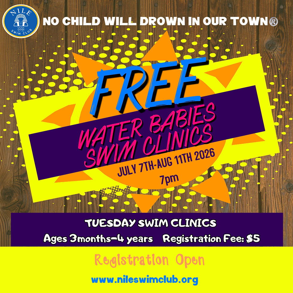 NCWDOT-Water Babies Swim Clinic