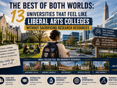 The Best of Both Worlds: 13 Universities That Feel Like Liberal Arts Colleges Without Sacrificing Research Resources