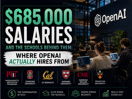 $685,000 Salaries and the Schools Behind Them: Where OpenAI Actually Hires From