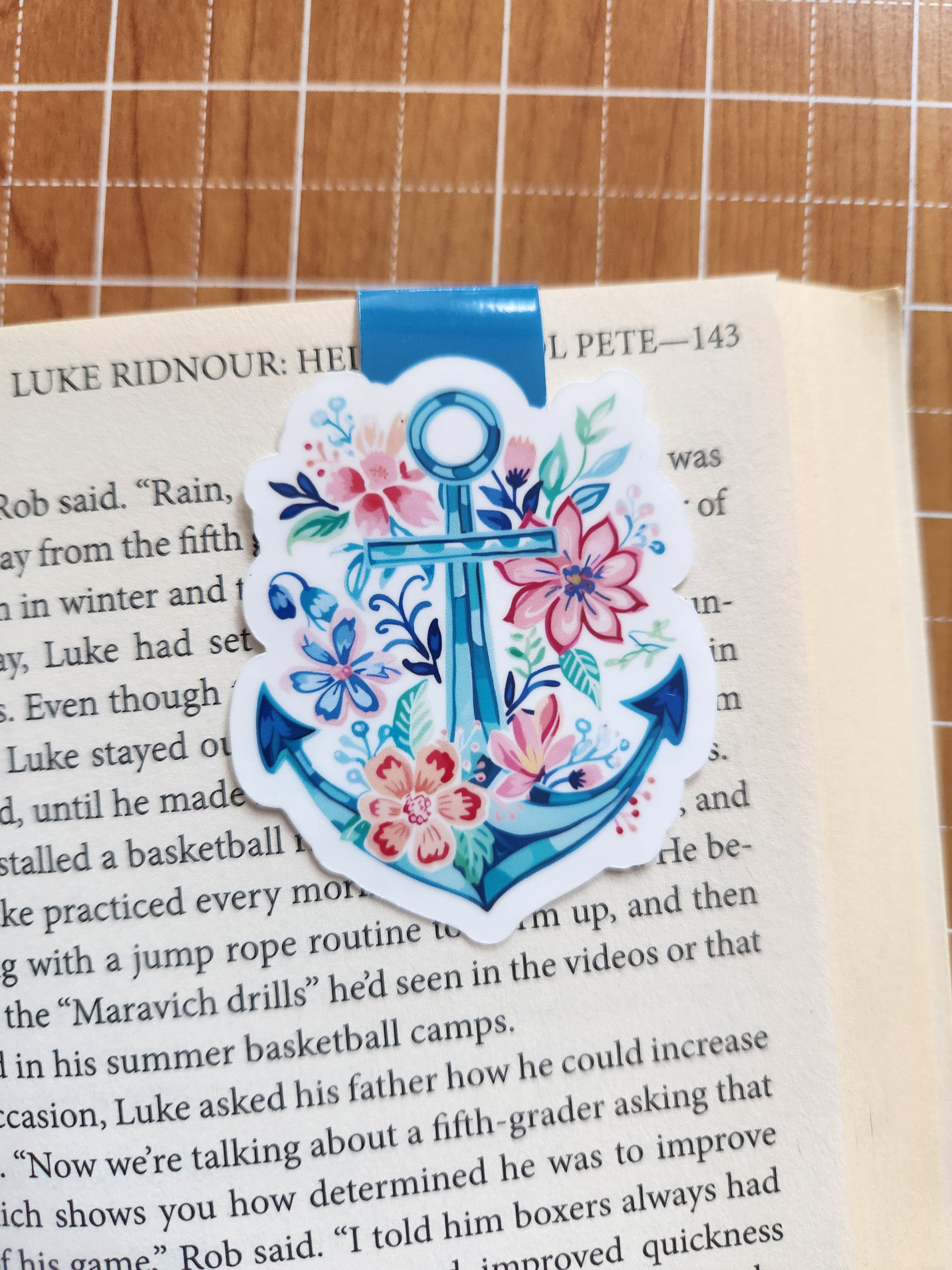 Anchor Magnetic Bookmark