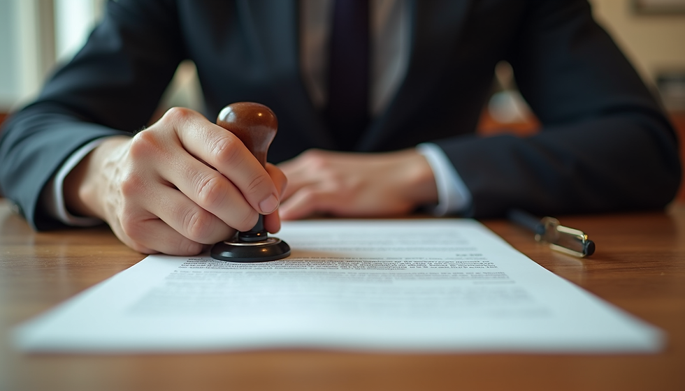 Legally Binding Notarized Agreements