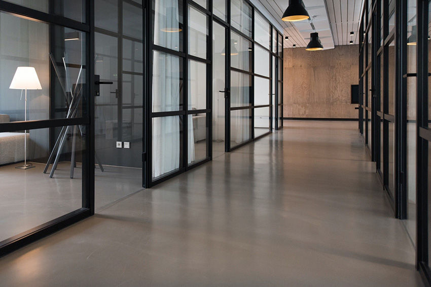 concrete flooring