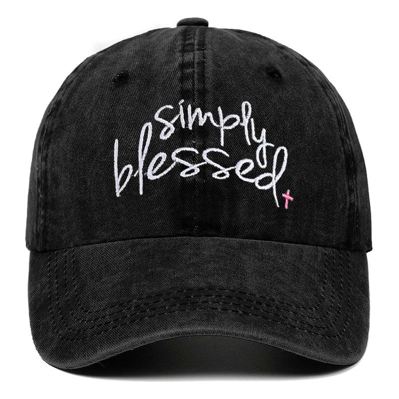 Cap Vintage Simple Blessed