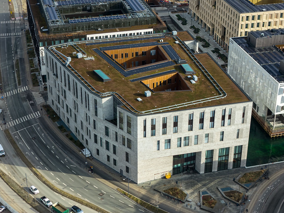 Dronebillede af Østre landsret