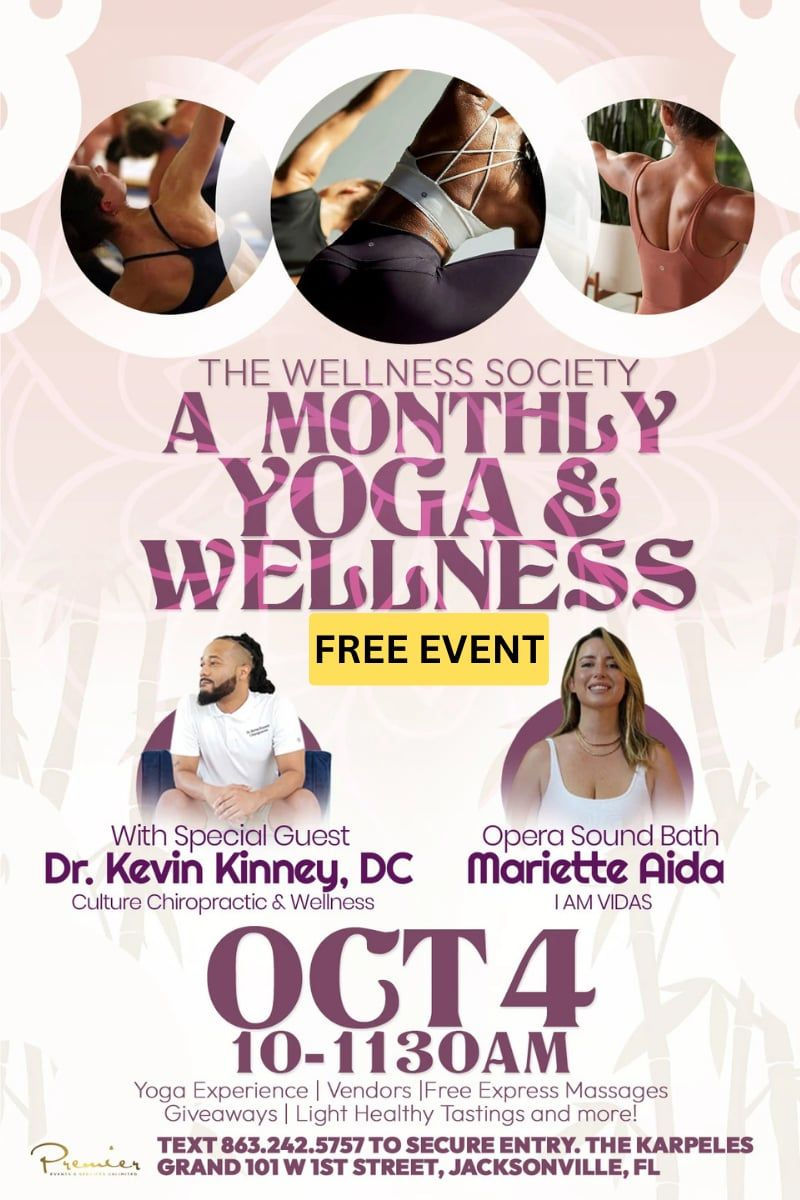 Oct. 4th Yoga & Wellness Event with Opera Sound Bath