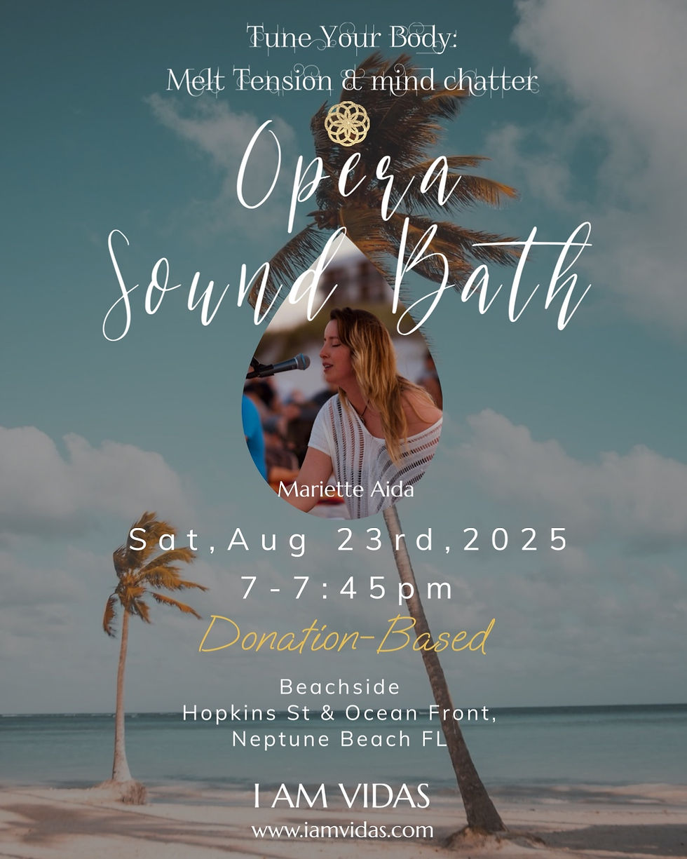 8.23 Beachside Opera Sound Bath