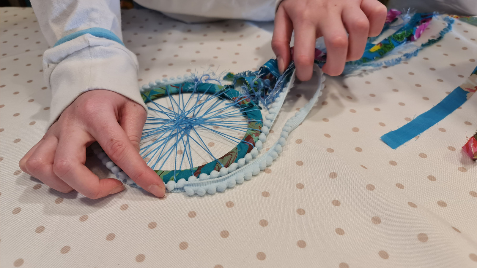 לוכד חלומות כחול