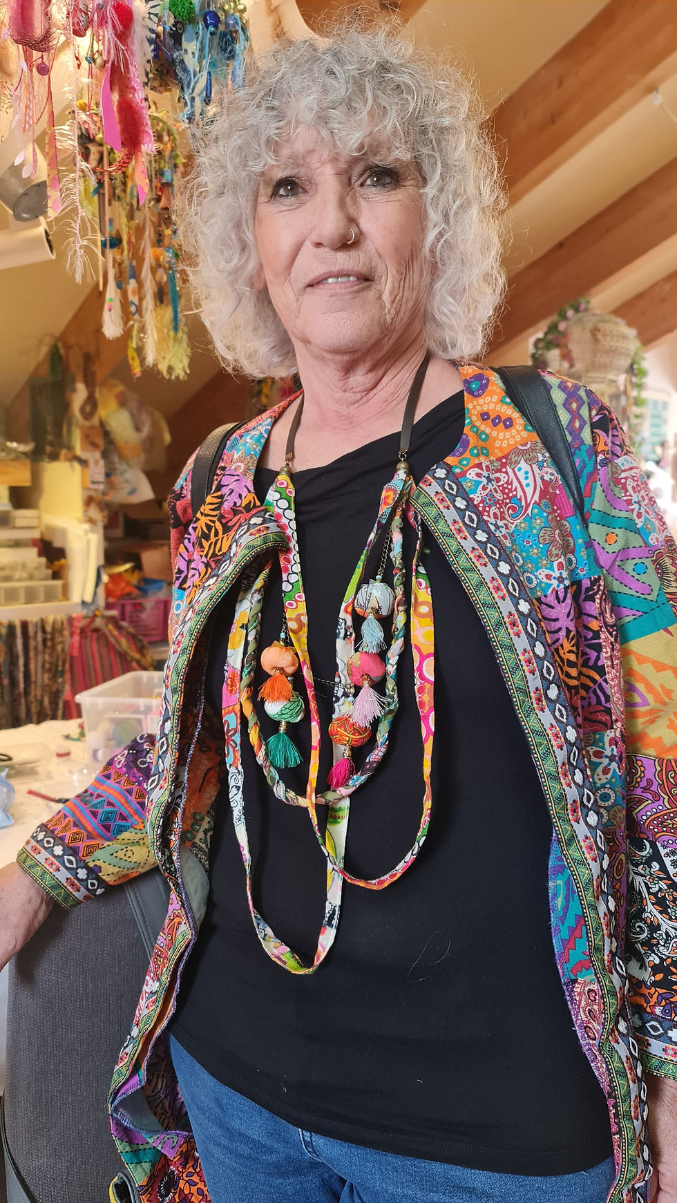 תמונה ממוזערת: ערכת יצירה להכנת שרשרת בד - סיפור של שרשרת