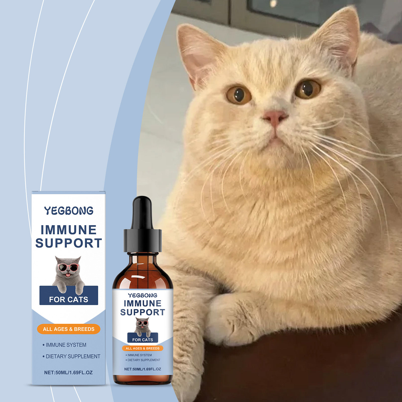 Immune Support Drops for Cats