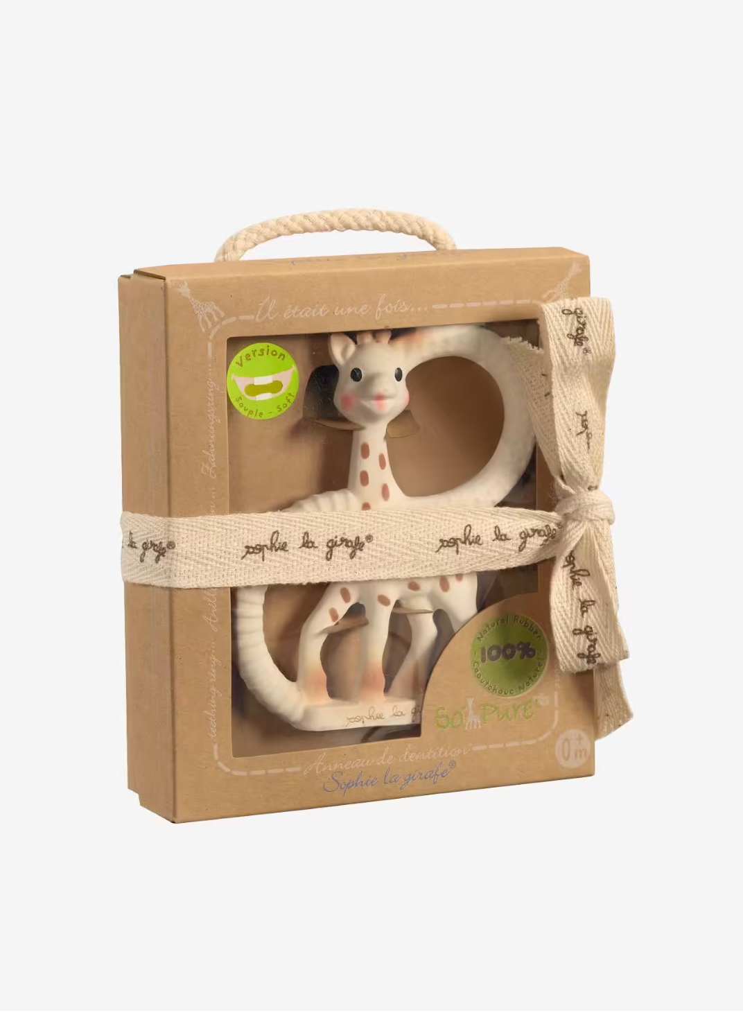 SKU-173-Anneau de dentition Sophie la Girafe - beige clair