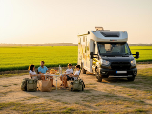 Picnic en autocaravana en el Delta