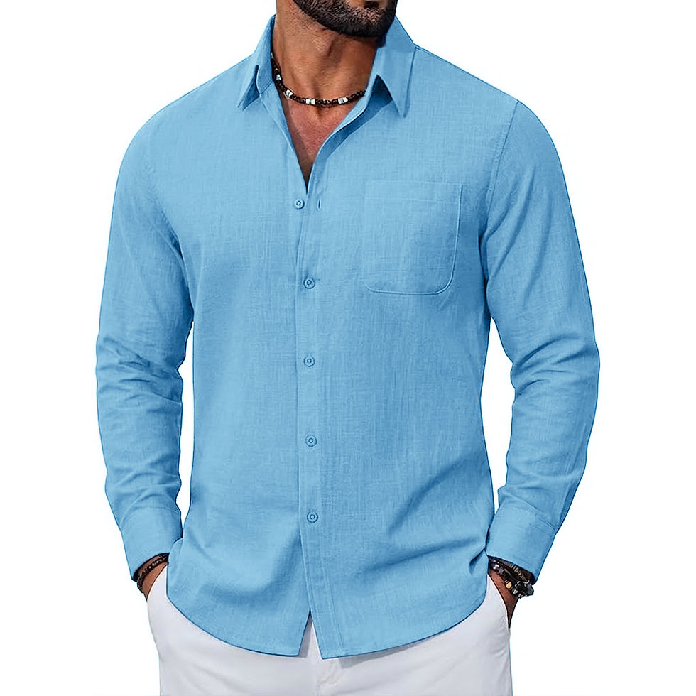 Thumbnail: Premium Linen Shirt – Breathable Cotton Elegance
