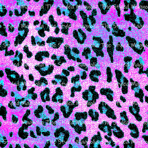 トップス LEOPARD PATTERNED SMALL OG TEE PINK L LEOPARD PATTERNED