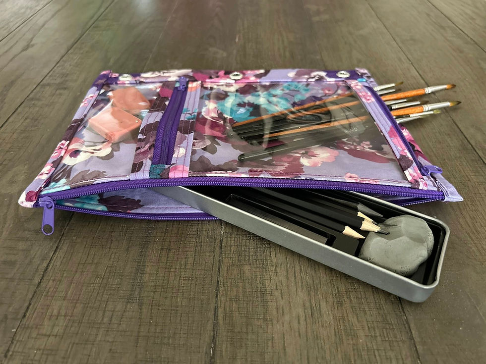 Thumbnail: CRYSTALLINE PENCIL POUCH