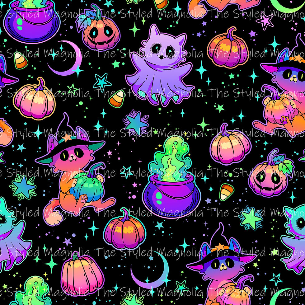 REMNANT: 18IN WPC - NEON HALLOWEEN